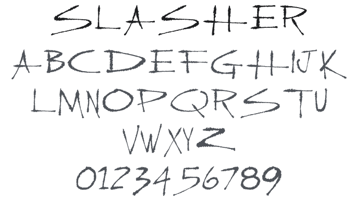 Slasher Font