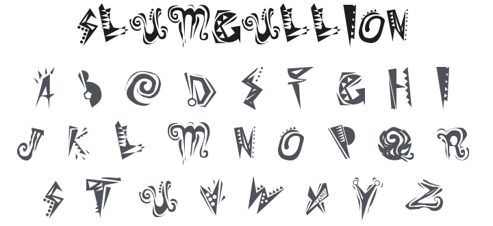 Slumgullion Font