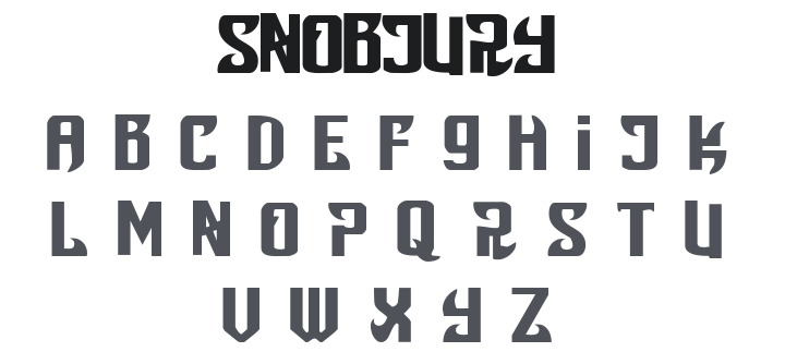 Snobjury Font