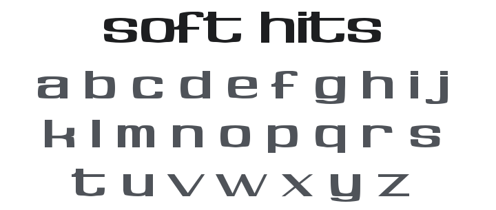 Soft Hits Font