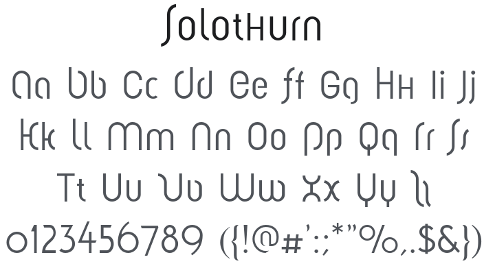 Solothurn Font Family