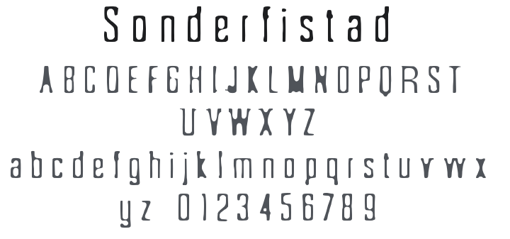 Sönderfistad Font