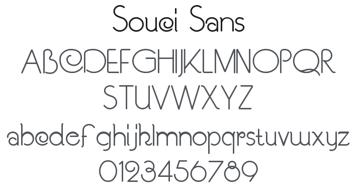 Souci Sans Font