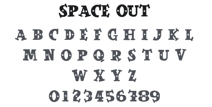 Space Out Font Family