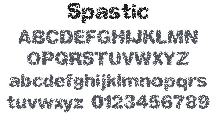 Spastic Font