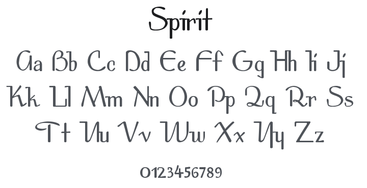 Spirit Font