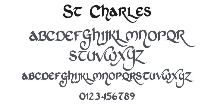 St Charles Font Family