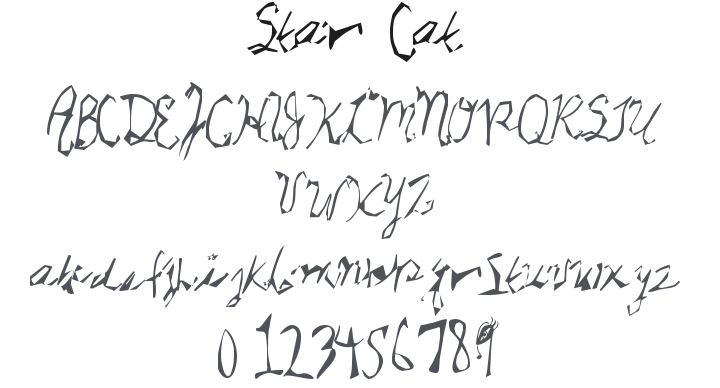 Star Cat Font