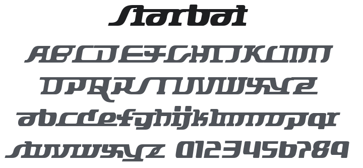 Starbat Font