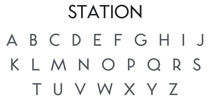 Station Font