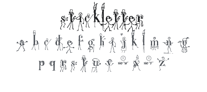 StickLetter Font