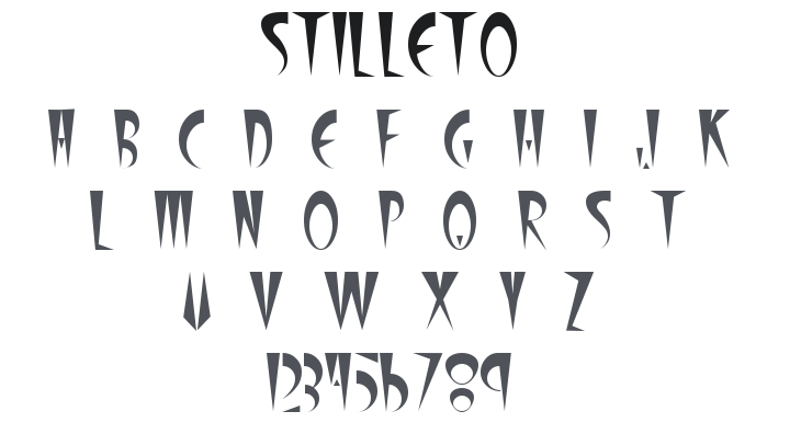 Stilleto Font