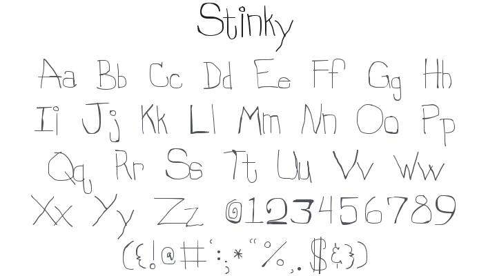 Stinky Font