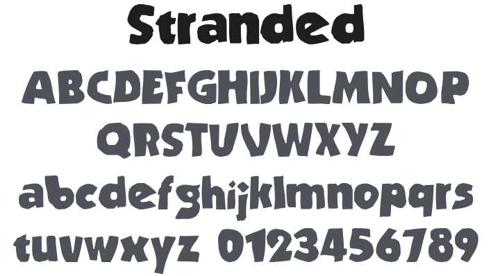 Stranded Font