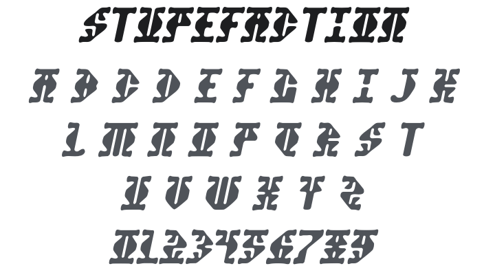 Stupefaction Font