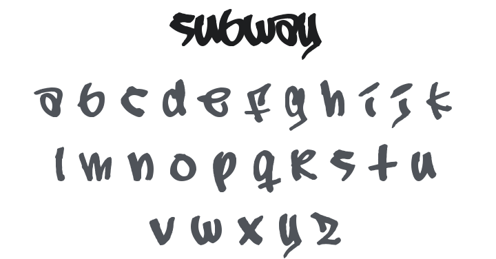 Subway Font