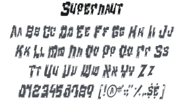 Supernaut Font