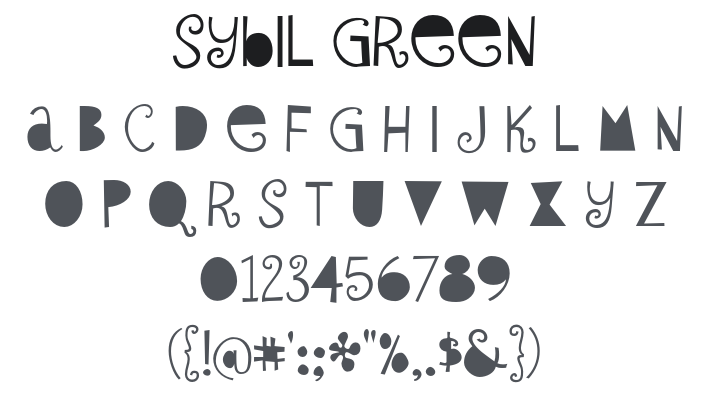Sybil Green Font