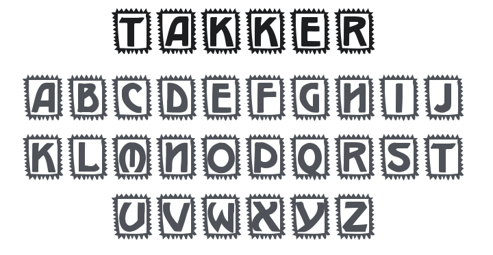 Takker Font