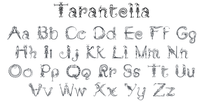 Tarantella MF Font