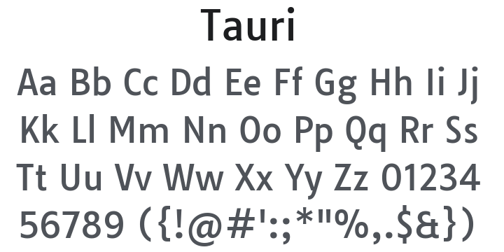 Tauri Font