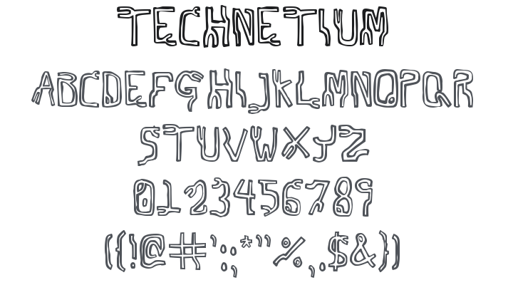 Technetium Font