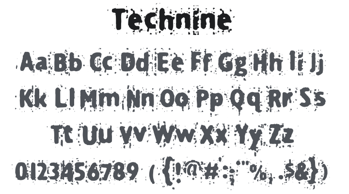 Technine Font