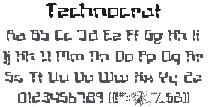 Technocrat Font