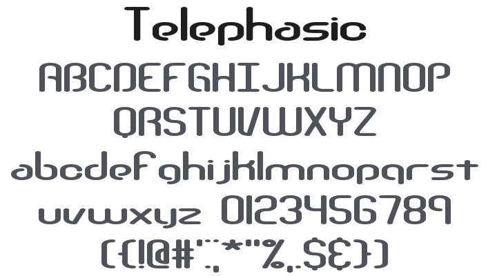 Telephasic Font