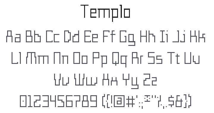 Templo Font Family