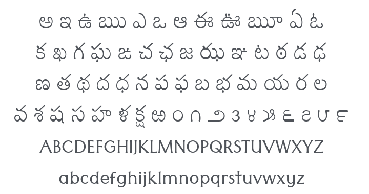 Tenali Ramakrishna Font