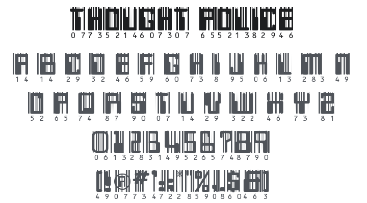 Thought Police Font Family