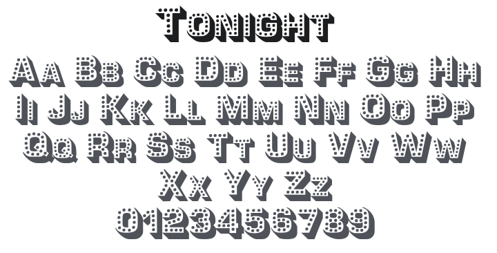 Tonight Font