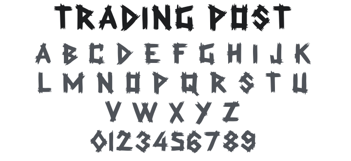 Trading Post Font