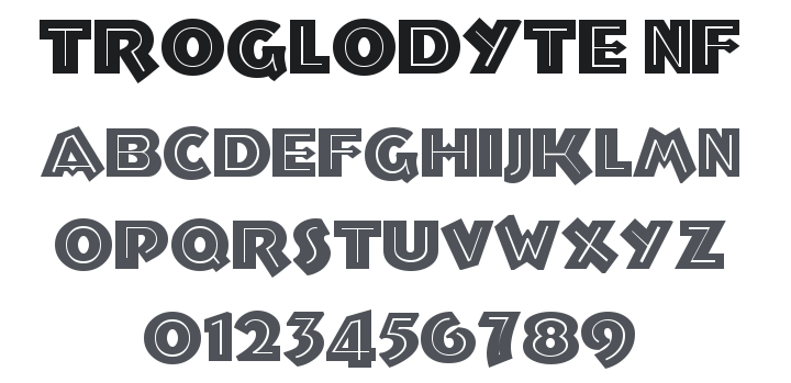 Troglodyte NF Font