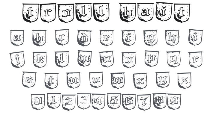 Troll Bait Font
