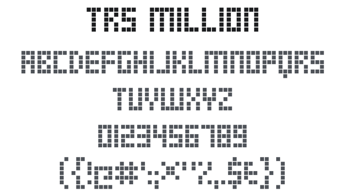 TRS Million Font Family