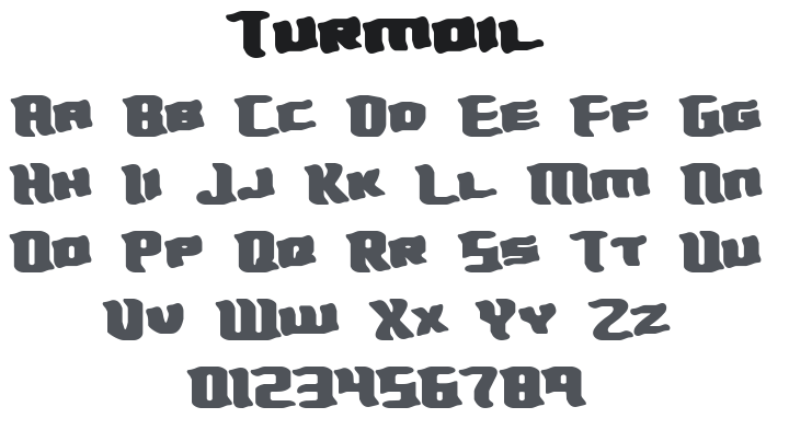 Turmoil Font