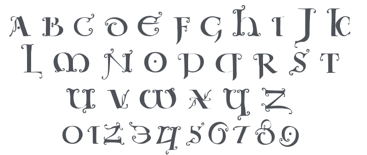 Unciale Ornamentale Font