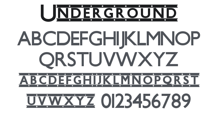 Underground Font