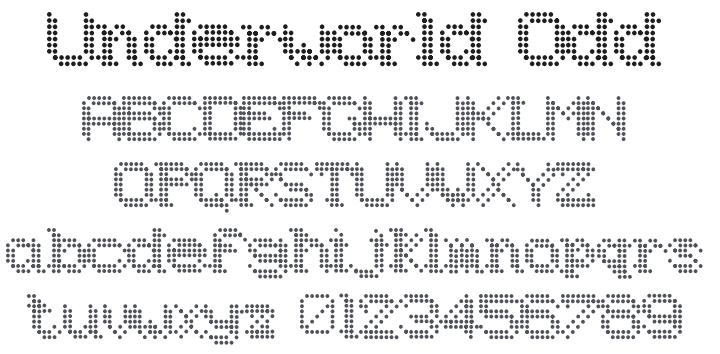 Underworld Odd Font