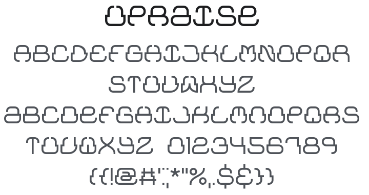 Upraise Font