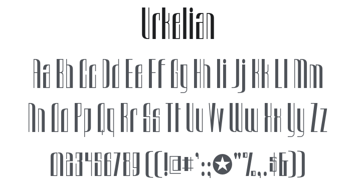 Urkelian Font