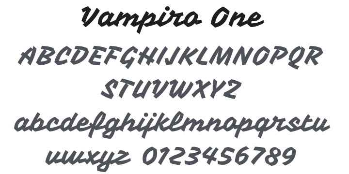 Vampiro One Font