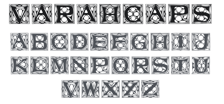 Varah Caps Font
