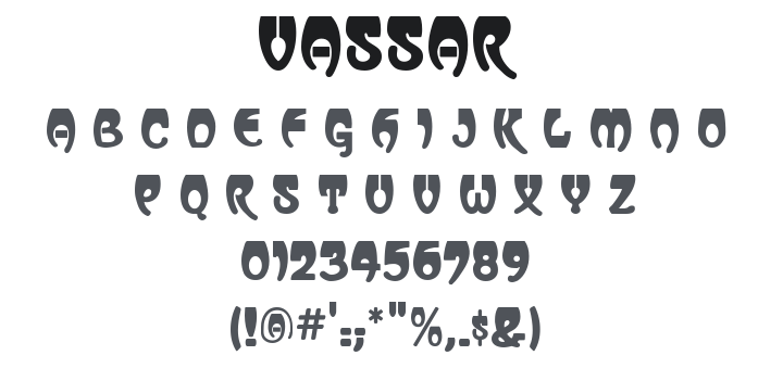 Vassar Font