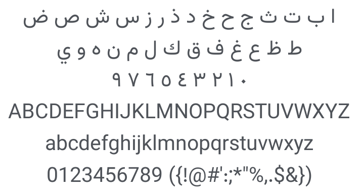 Vazirmatn Font Family