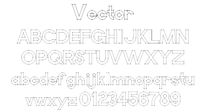Vector Font