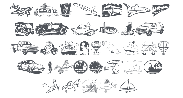 Vehicular Font