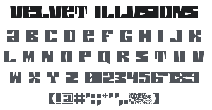 Velvet Illusions Font
